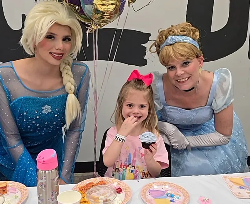 birthday party character princeess