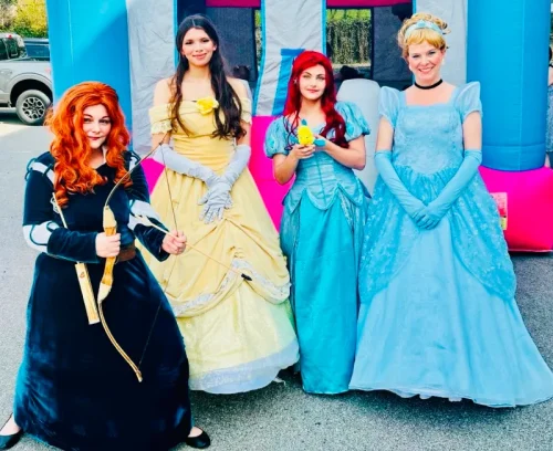 princess parties hold bottom